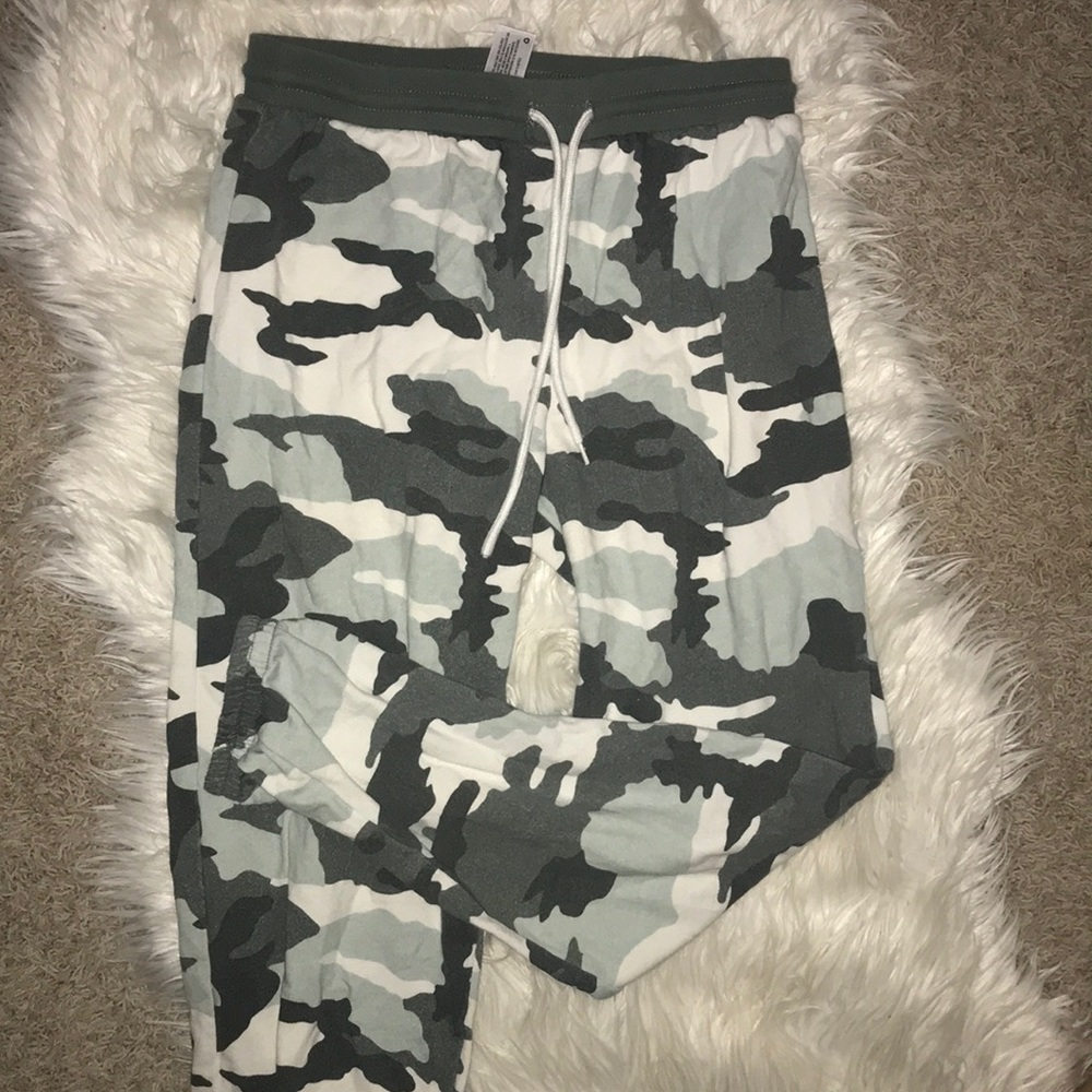 Camo joggers